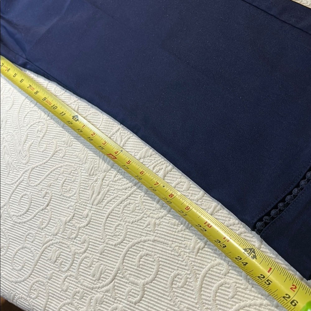 Crown & Ivy Blue Chinos with Straight-Leg Cut. 14. NWT - Picture 8 of 8